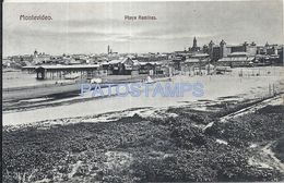 73629 URUGUAY MONTEVIDEO BEACH PLAYA RAMIREZ  POSTAL POSTCARD - Uruguay