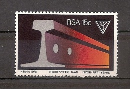 Südafrika 1978, Nr. 539, 50 Jahre Vereinigte Südafrikanische Eisen- Und Stahlwerke (ISCOR) Postfrisch Mnh ** RSA - Ungebraucht