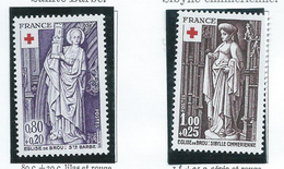 Timbre France Neuf ** N° 1910-11 - Red Cross