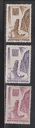 ST PIERRE & MIQUELON Scott # 324-6 Mint Hinged - Fishing Near The Rocks - Unused Stamps