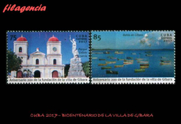 AMERICA. CUBA MINT. 2017 BICENTENARIO DE LA CIUDAD DE GIBARA - Nuevos