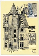 FRANCE => Carte Locale - Journée Du Timbre 1978 - EVREUX - Stamp's Day