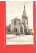 80 OISEMONT Cpa Animée L ' Eglise   Edit Breger - Oisemont