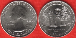USA Quarter (1/4 Dollar) 2016 D Mint "Harpers Ferry" UNC - 2010-...: National Parks