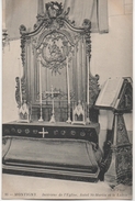 MONTIGNY LES CORMEILLES   INTERIEUR DE L'EGLISE  AUTEL ST MARTIN ET LE LUTRIN - Montigny Les Cormeilles