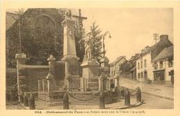 CHATEAUNEUF DU FAOU         MONUMENT AUX MORTS - Châteauneuf-du-Faou