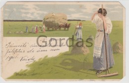 Illustrateur - Alfred Mailick - Litho - Working The Field - Mailick, Alfred