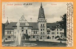 Bernburg 1904 Postcard 4 Stamps - Bernburg (Saale)