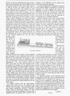 LA TRAVERSEE DES FORTES RAMPES Par La LOCOMOTIVE HANDYSIDE  1881 - Eisenbahnverkehr