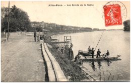 91 ATHIS-MONS - Les Bords De La Seine  (Recto/Verso) - Athis Mons