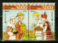 Europa CEPT 2012 BELARUS Visit Belarus - Fine Set MNH - 2012