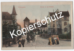 Villingen  1907  Bahnpoststempel   (z5240) - Villingen - Schwenningen