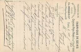 MAISON MONGIN AVENUE PHILIPPE AUGUSTE PARIS FABRIQUE DE SCIES GRAND PRIX EXPOSITION UNIVERSELLE DE 1900 - Other & Unclassified