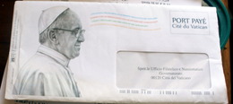 VATICANO 2017 , VATICANO 2 OFFICIAL COVERS USED - Used Stamps