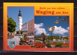 261o * GRÜSSE AUS DEM SCHÖNEN WAGING AM SEE * IN 2 ANSICHTEN **!! - Waging