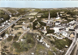 CP La Roche Maurice Vieux Chateau Du Roc Morvan Et Le Bourg  Vue Aérienne  29 Finistère - La Roche-Maurice