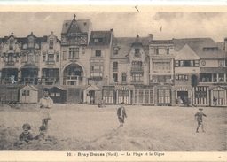 NORD - 59 - BRAY DUNES -Plage Et La Digue - Bray-Dunes