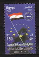 Egypt 2005 The 10th Ann. Of Barcelona Declaration - The 1st Ann. Of Egyptian European Association Agreement. MNH - Neufs