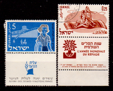 Israele-0044 - Valori Emessi Nel 1955-1960 (+/o) Hinged/Used - Senza Difetti Occulti. - Usados (con Tab)