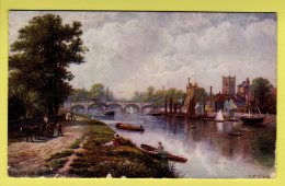 Suffolk - Kingston On Thames - Tuck 7121, The Picturesque Thames Postcard - 1904 - Surrey