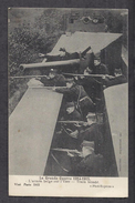 CPA GUERRE 1914 1918 - L'armée Belge Sur L'Yser - TRAIN Blindé TB PLAN CHEMIN DE FER Militaires Avec Fusil - Guerra 1914-18