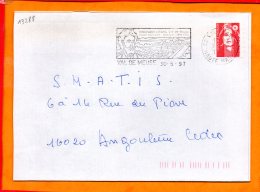 Hte MARNE, Val De Meuse, Flamme SCOTEM N° 13288, Montigny Le Roi, Camille Flammarion Astronome - Mechanical Postmarks (Advertisement)