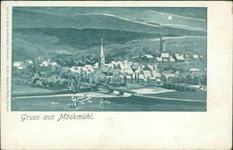 AK Möckmühl, Gesamtansicht, Mond, Mondschein, Um 1900 (18499) - Altri