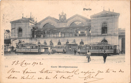 ¤¤  -   PARIS   -  Gare Montparnasse  -  Tramway  -  Chemin De Fer -  ¤¤ - Arrondissement: 15