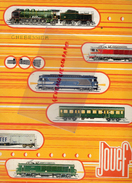 CATALOGUE JOUEF- JOUETS GARE TRAIN- 1974- LOCOMOTIVE-WAGON-VOITURE- - Historical Documents