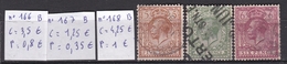 N° 166, 167 168   Bon état - Used Stamps