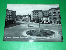 Cartolina Cremona - Piazzale Risorgimento 1955 Ca. - Cremona