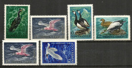 Cormorans Et Oiseaux De Mer.  6 Timbres Neufs ** - Faune Arctique