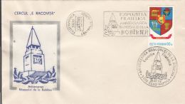 5267FM- BOBALNA PEASANT UPRISING ANNIVERSARY, MONUMENT, SPECIAL COVER, 1979, ROMANIA - Lettres & Documents