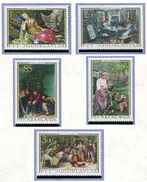 Yougoslavie ** N° 1132 à 1135 - Art Yougoslave à Travers Les Siècles. Tableaux - - Unused Stamps