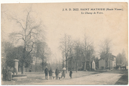 SAINT MATHIEU - Le Champ De Foire - Saint Mathieu