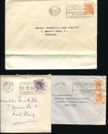 HONG KONG SLOGAN POSTMARKS STAR FERRY AND 18th EXIBITION 1960 - Andere & Zonder Classificatie