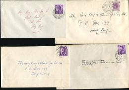 HONG KONG SMALL OFFICE POSTMARKS 1960/62 GREAT RANGE OF POSTMARKS - Other & Unclassified