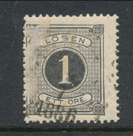 Sweden 1877-1882, Facit # L11. Postage Due Stamps. Perforation 13. USED - Segnatasse
