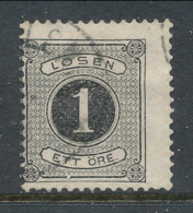 Sweden 1877-1882, Facit # L11. Postage Due Stamps. Perforation 13. USED - Taxe