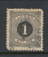 Sweden 1877-1882, Facit # L11. Postage Due Stamps. Perforation 13. USED - Postage Due