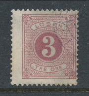 Sweden 1877-1882, Facit # L12. Postage Due Stamps. Perforation 13. USED - Portomarken