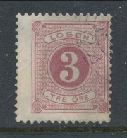 Sweden 1877-1882, Facit # L12. Postage Due Stamps. Perforation 13. USED - Segnatasse