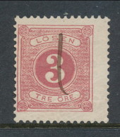 Sweden 1877-1882, Facit # L12. Postage Due Stamps. Perforation 13. USED - Postage Due
