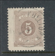 Sweden 1877-1882, Facit # L13. Postage Due Stamps. Perforation 13. USED - Postage Due