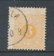 Sweden 1877-1882, Facit # L14. Postage Due Stamps. Perforation 13. USED - Postage Due