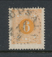 Sweden 1877-1882, Facit # L14. Postage Due Stamps. Perforation 13. USED - Postage Due