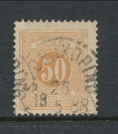 Sweden 1877-1882, Facit # L19. Postage Due Stamps. Perforation 13. USED - Postage Due