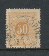 Sweden 1877-1882, Facit # L19. Postage Due Stamps. Perforation 13. USED - Segnatasse