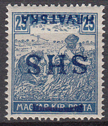 VP067 YUGOSLAVIA Inverted Overprint SHS HRVATSKA On MAGYAR KIR.POSTA Stamp MH* - Ungebraucht