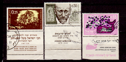 Israele-0058 - Emissione 1961-1963 (o) Used -Senza Difetti Occulti. - Gebruikt (met Tabs)